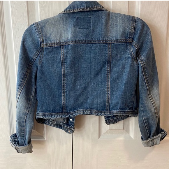 Distressed Jean Jacket - Picture 3 of 4